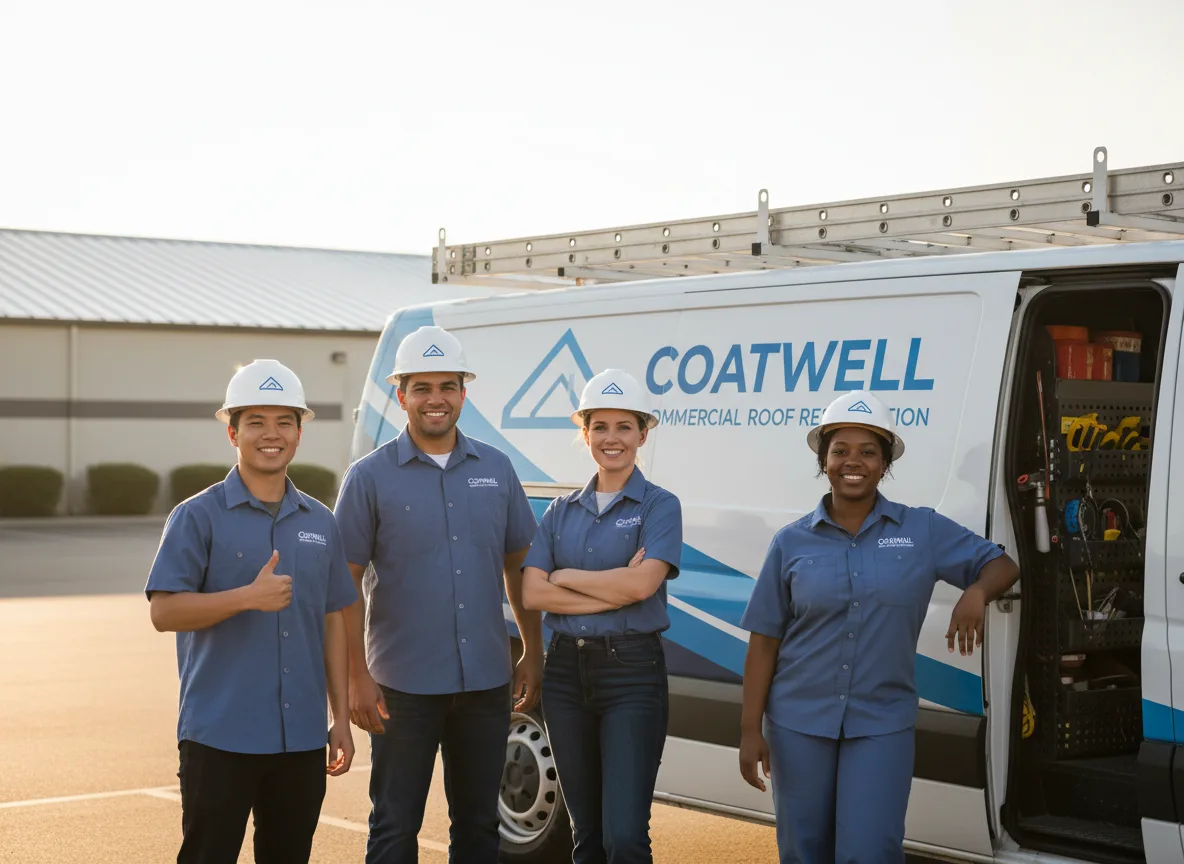 Commercial roof coating company in Putnam, OK